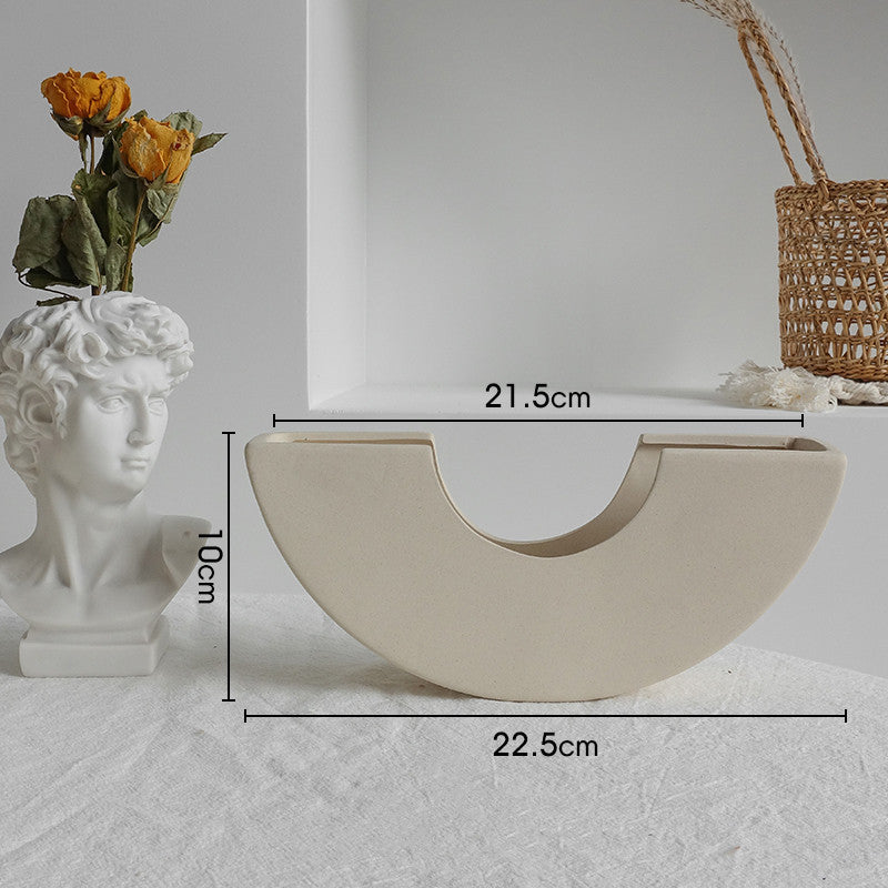 Simplicity Ceramic Vase – Home Decor & Dry Flower Display