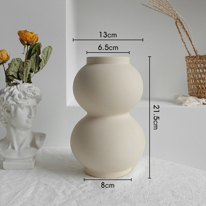Simplicity Ceramic Vase – Home Decor & Dry Flower Display