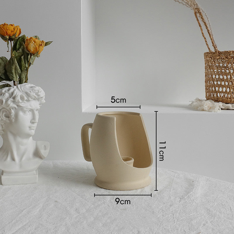 Simplicity Ceramic Vase – Home Decor & Dry Flower Display