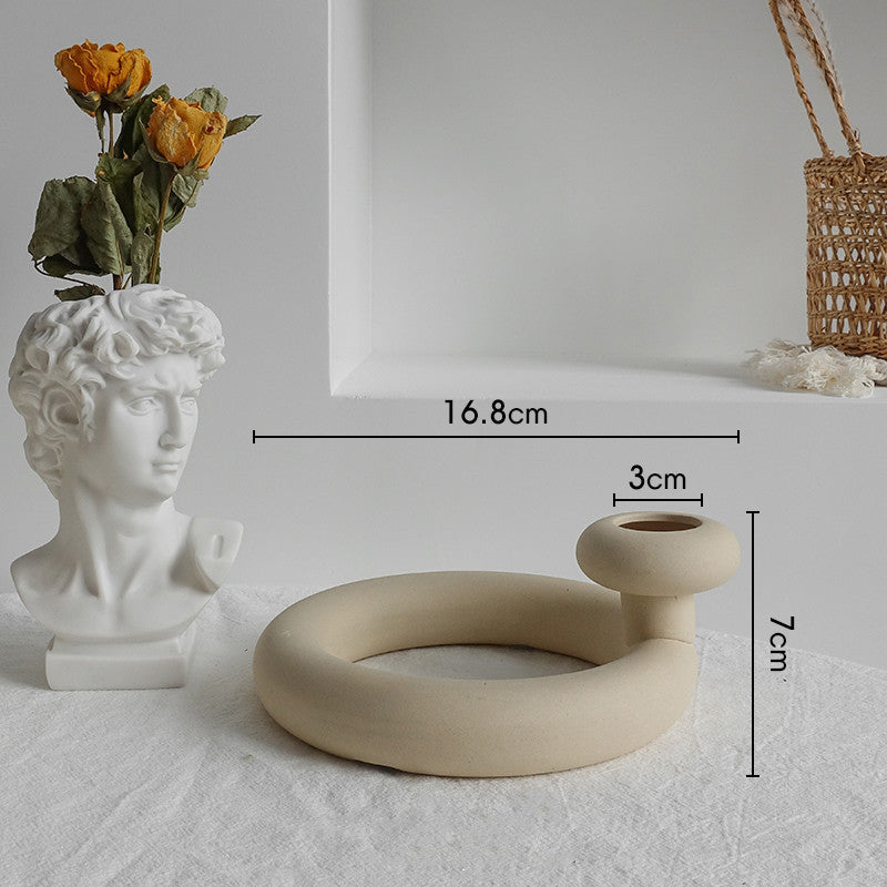 Simplicity Ceramic Vase – Home Decor & Dry Flower Display