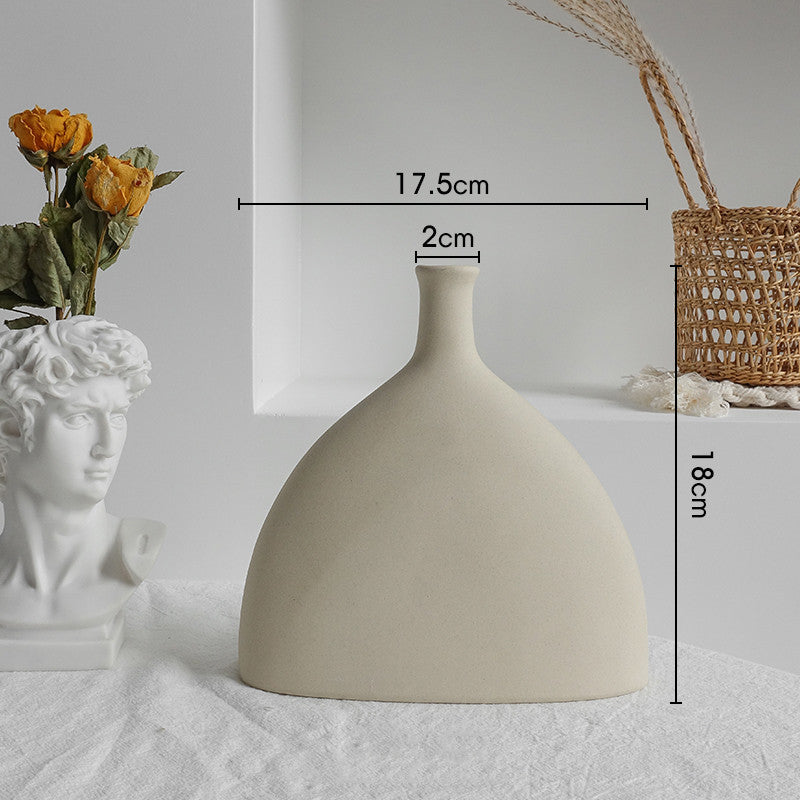 Simplicity Ceramic Vase – Home Decor & Dry Flower Display