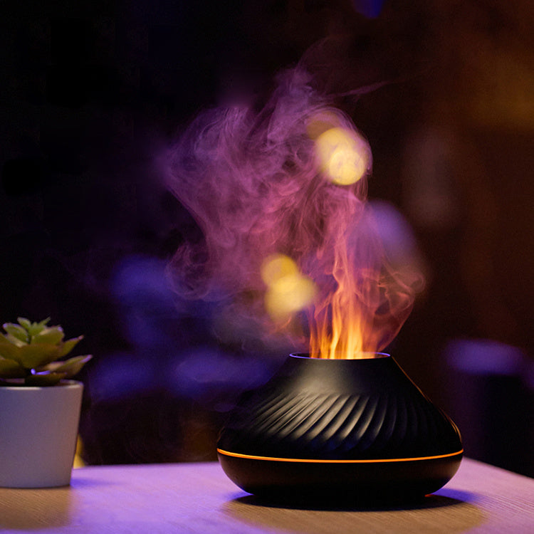 Newest RGB 3D Flame Aroma Diffuser & Humidifier 130ml
