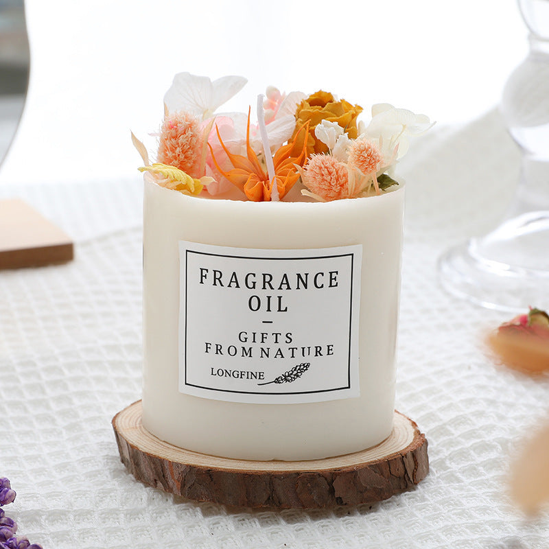 Dried Flower & Candle