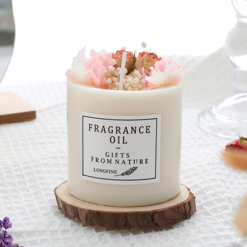 Dried Flower & Candle