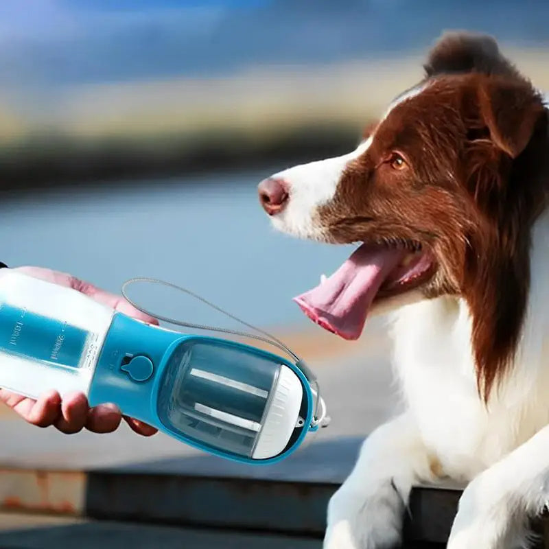3-in-1 Portable Dog Water, Food & Waste Cup