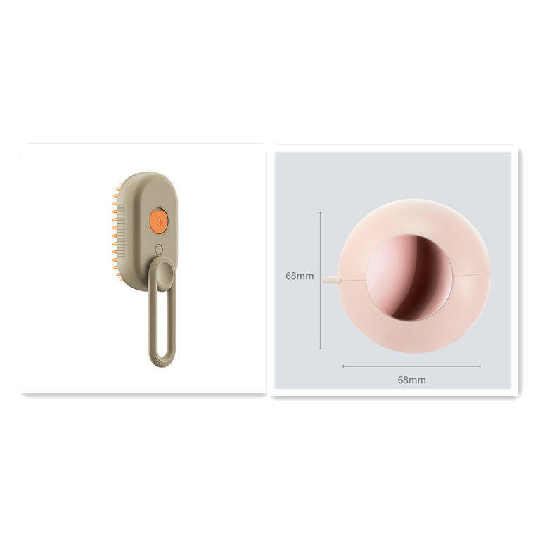 Steamy 3-in-1 Electric Pet Grooming Brush
