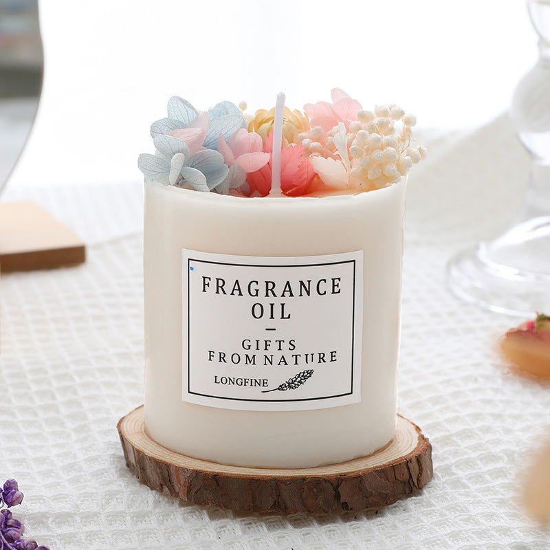 Dried Flower & Candle