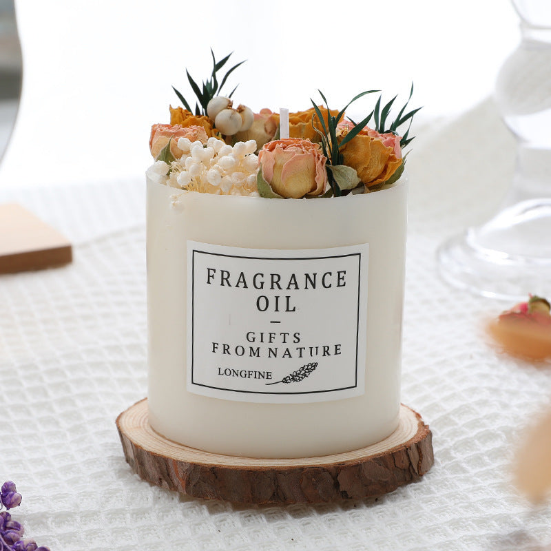 Dried Flower & Candle