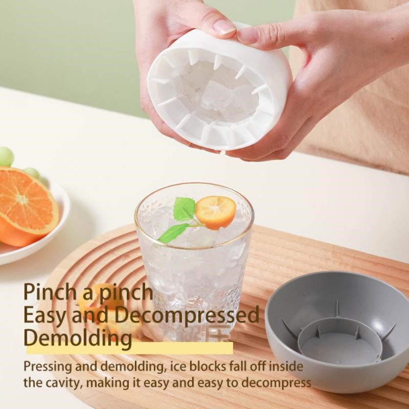 Silicone Mushroom Ice Mold – Durable Homemade Ice Maker Box