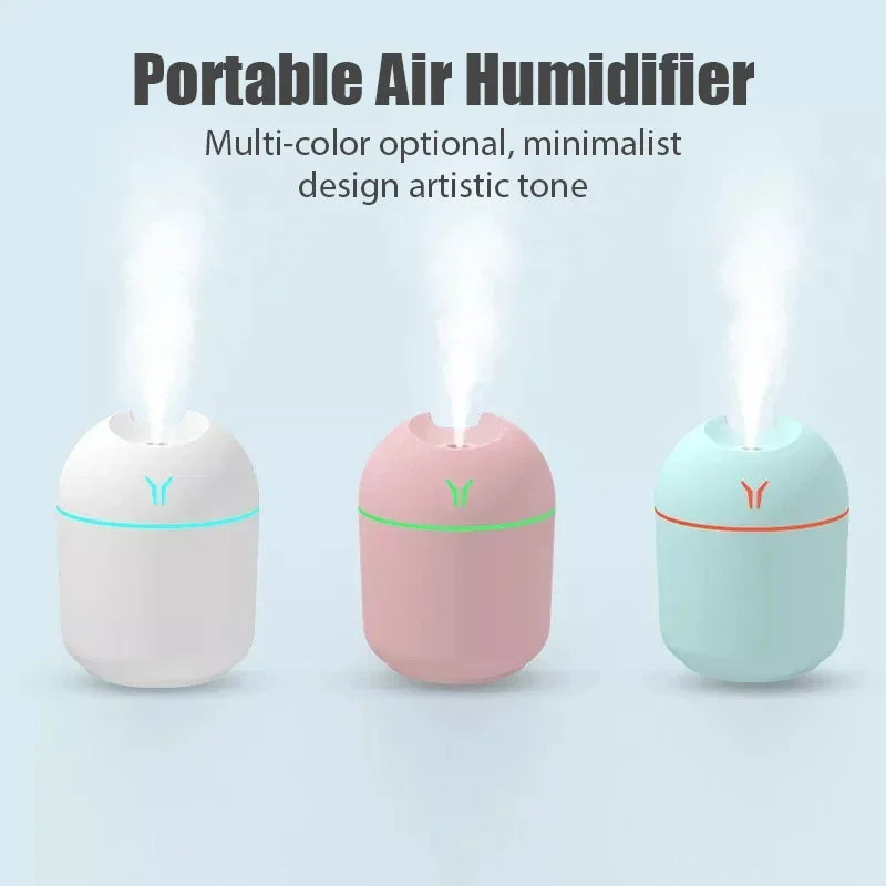 250ML USB Essential Oil Diffuser with LED Night Light