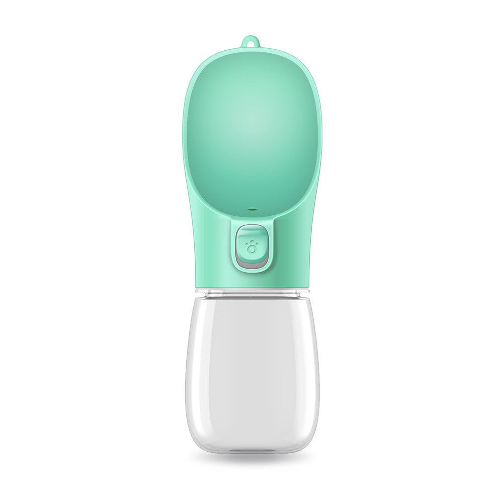800ml Portable Leakproof Dog Water Bottle with Foldable Bowl