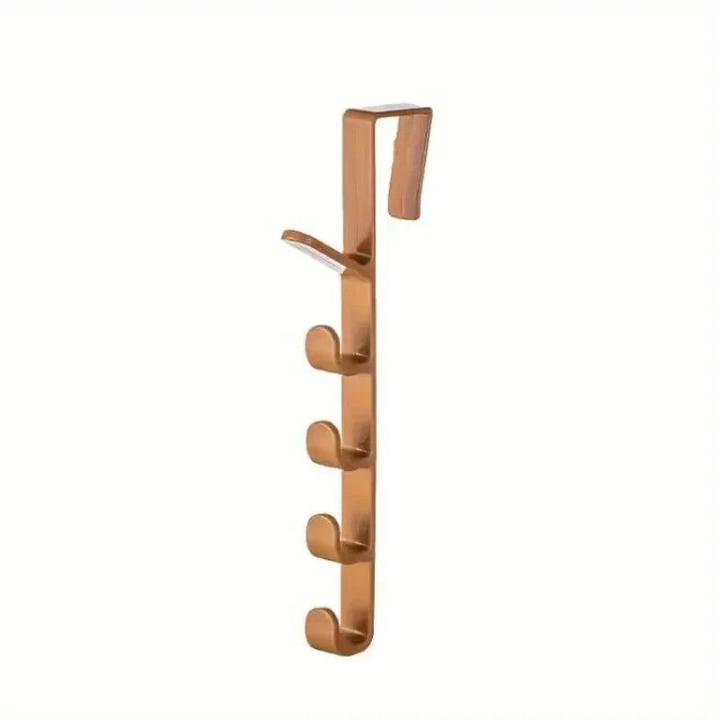 Over-The-Door Plastic Bedroom Hanger Rack for Bags and Storage