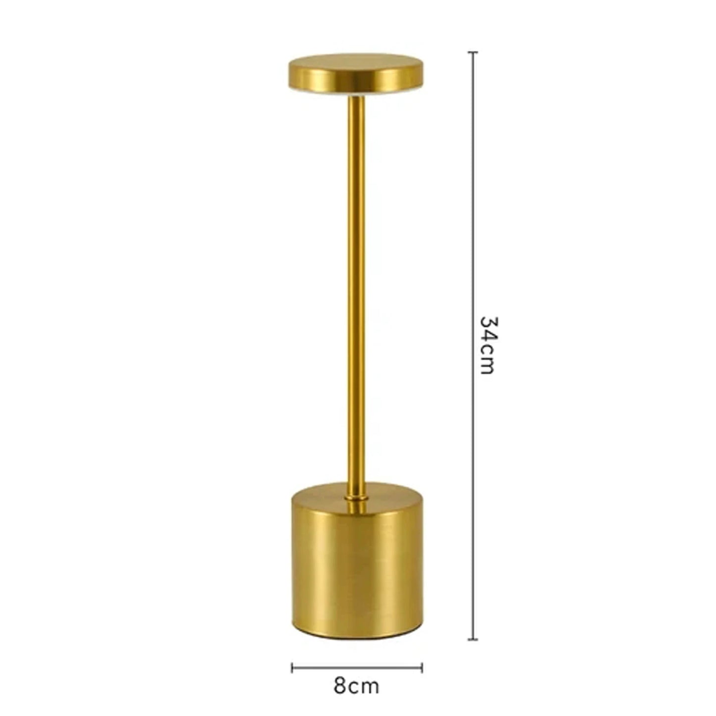 LED Touch Sensor Rechargeable Desk Lamp for Bedroom/Hotel