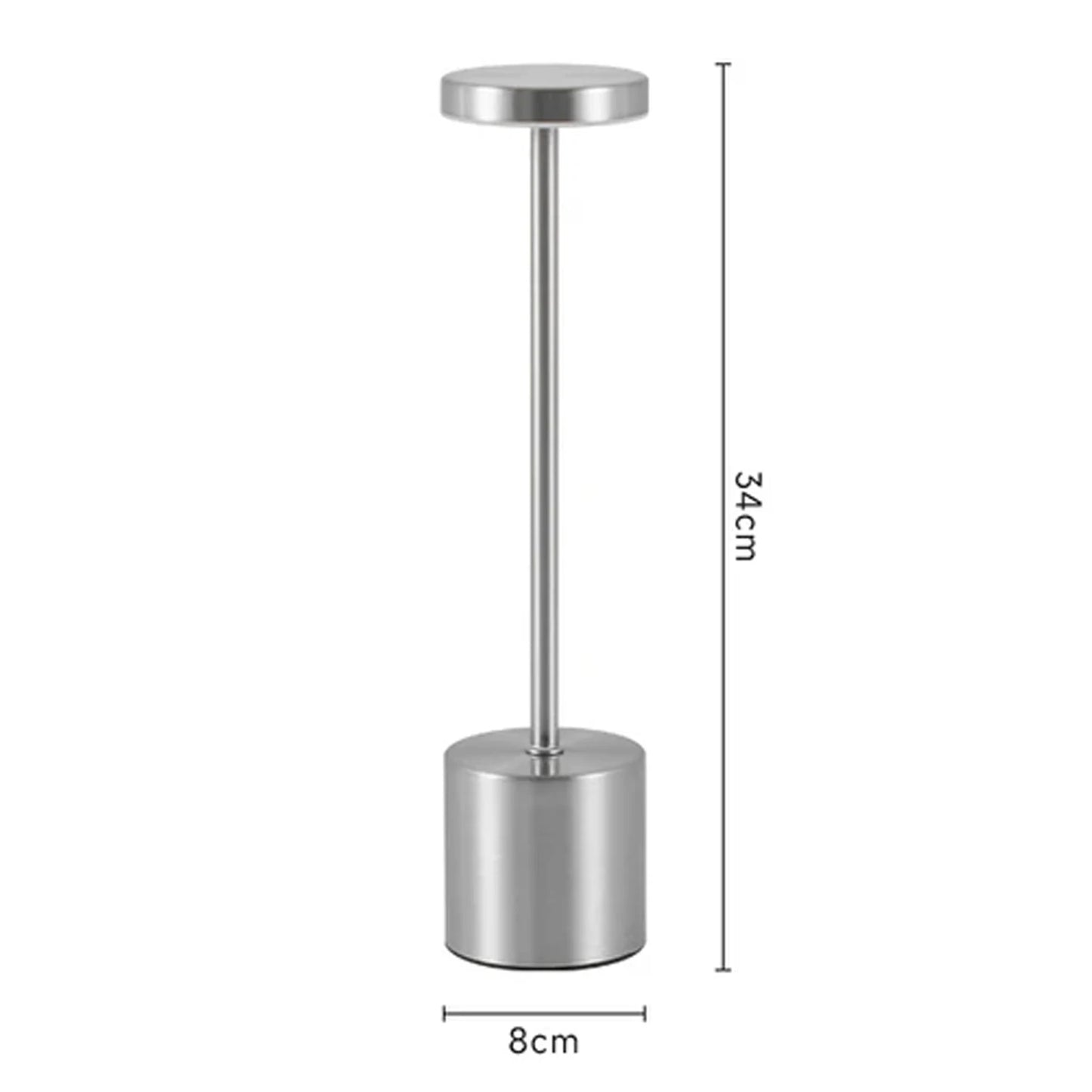 Rechargeable Touch LED Table Lamp – Wireless Night Light
