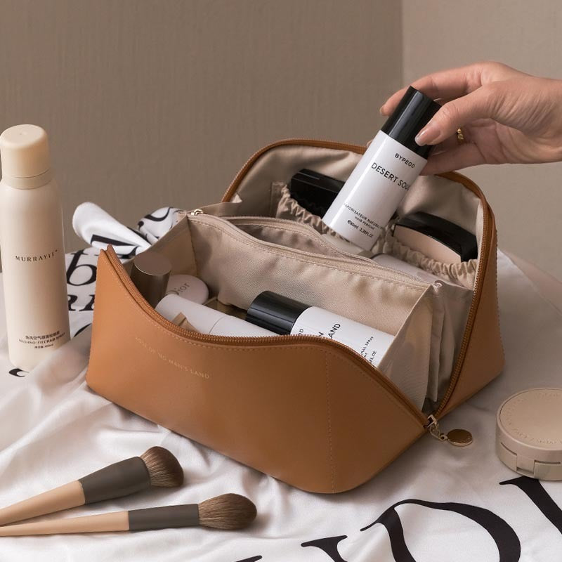Large Capacity Travel Cosmetic Bag – Women's Toiletry Organizer