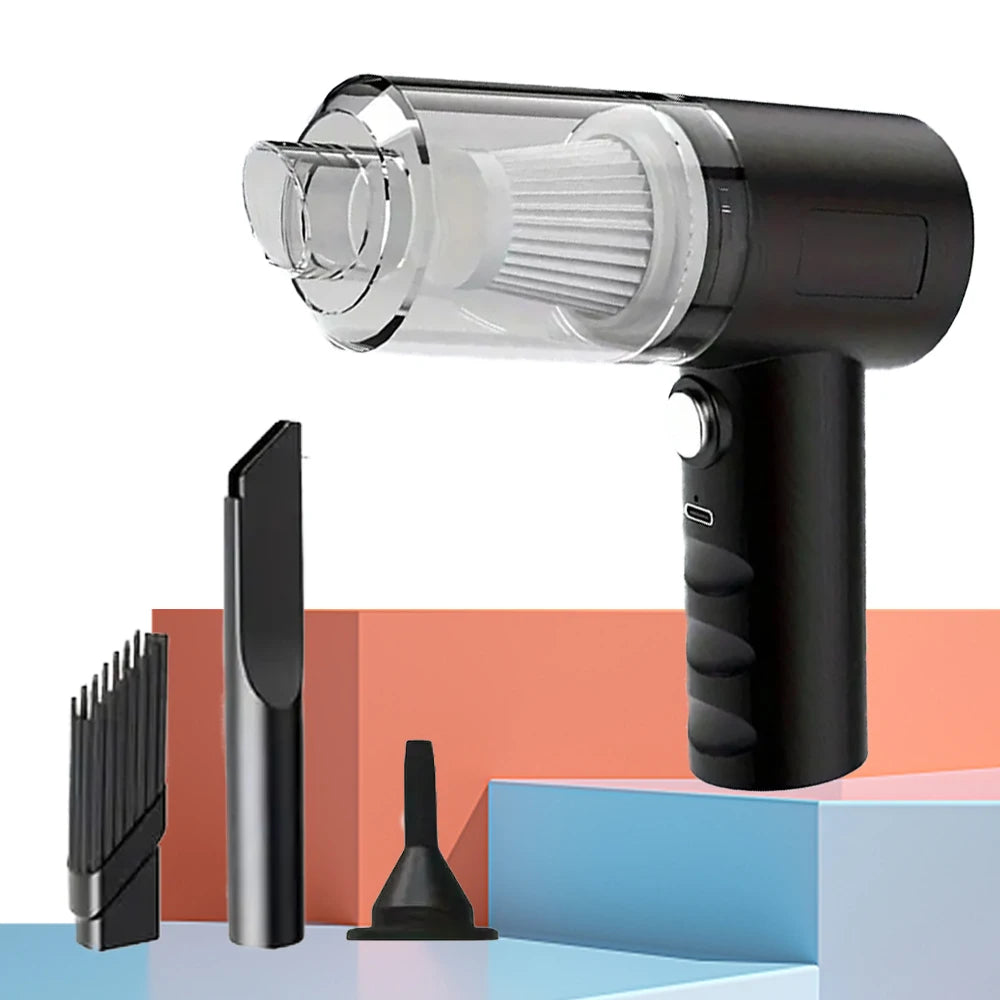 Wireless Handheld Vacuum Cleaner - 12000Pa Portable for Car, Home, Keyboard & Multi-Surface