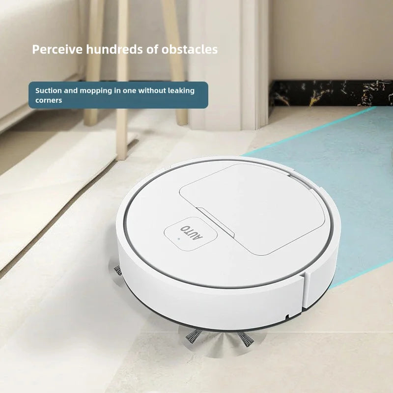 2024 Smart Robotic Vacuum Cleaner – Automatic Low-Noise Sweeper