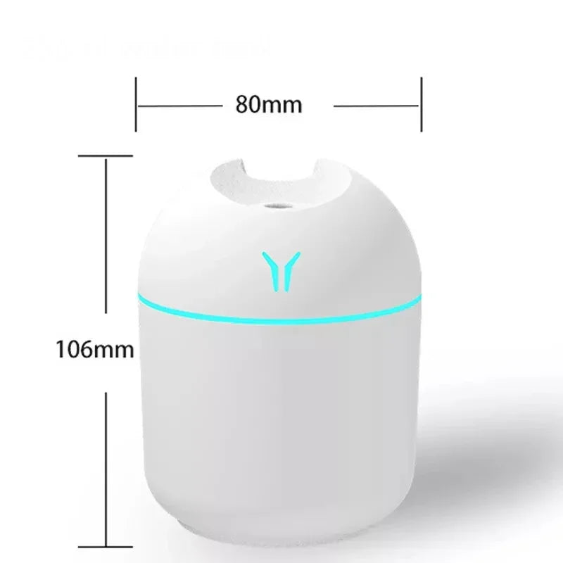 250ML USB Essential Oil Diffuser with LED Night Light