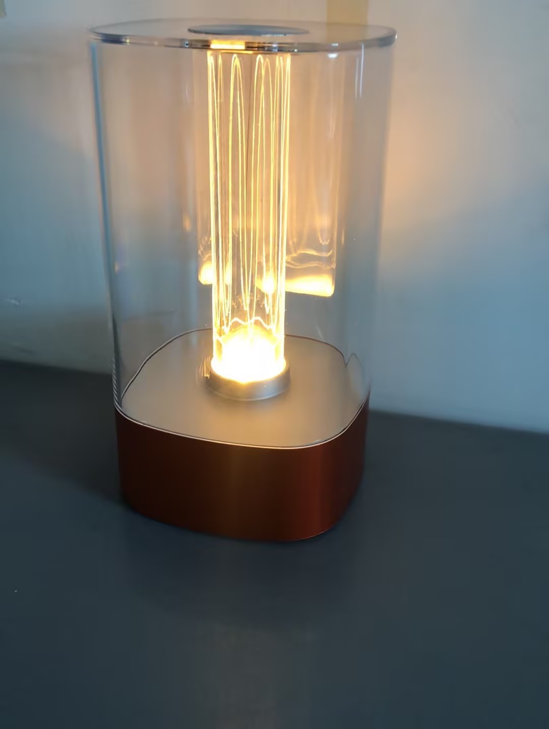 LED Touch Night Light – USB Rechargeable Lamp