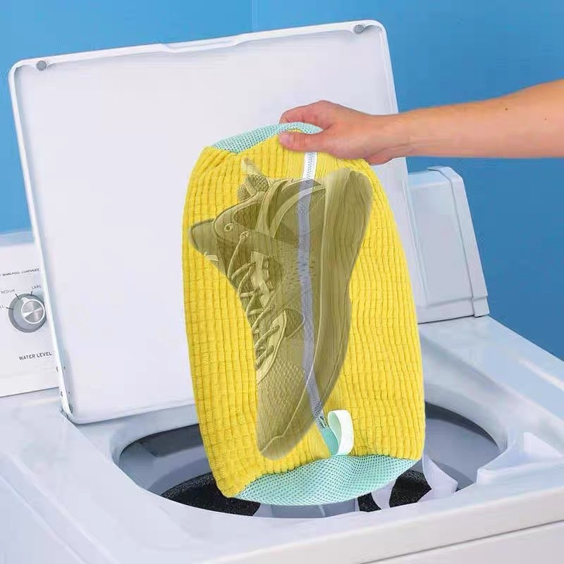 Reusable Shoe Wash Bag – Laundry Bag for Machine Cleaning