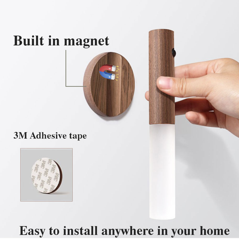 Auto LED USB Magnetic Wireless Motion Sensor Night Light