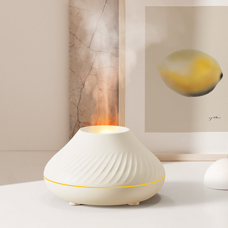 Newest RGB 3D Flame Aroma Diffuser & Humidifier 130ml