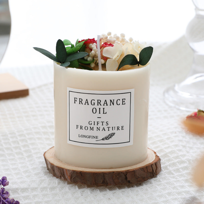 Dried Flower & Candle