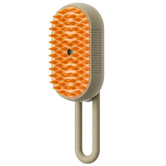 Steamy 3-in-1 Electric Pet Grooming Brush