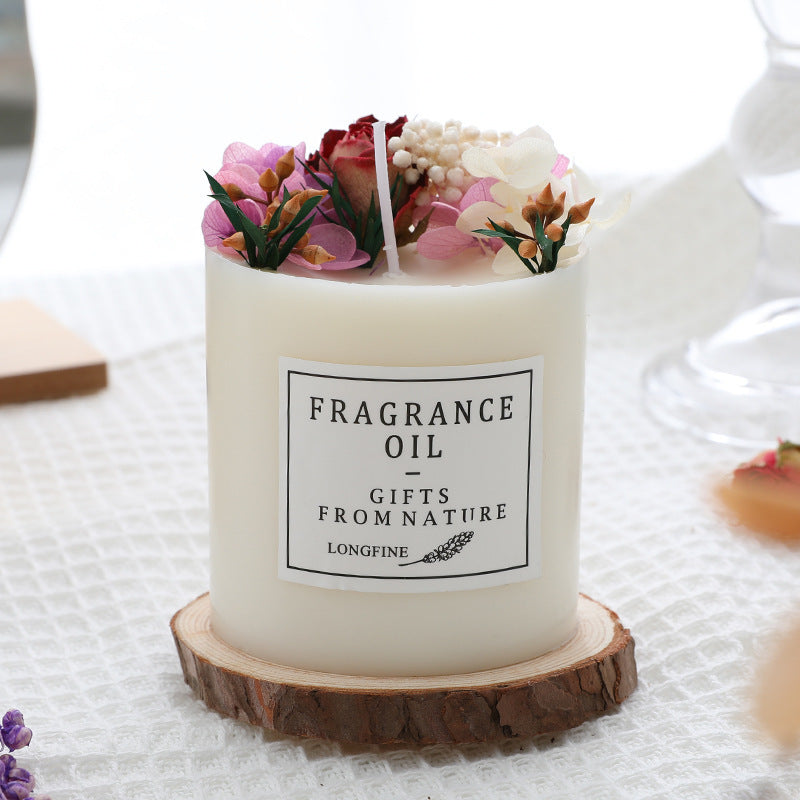 Dried Flower & Candle
