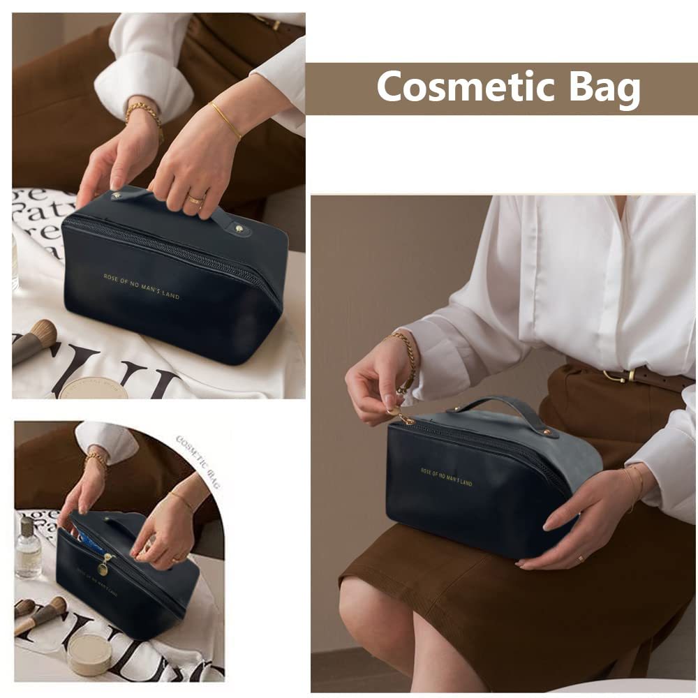 Large Capacity Travel Cosmetic Bag – Women's Toiletry Organizer
