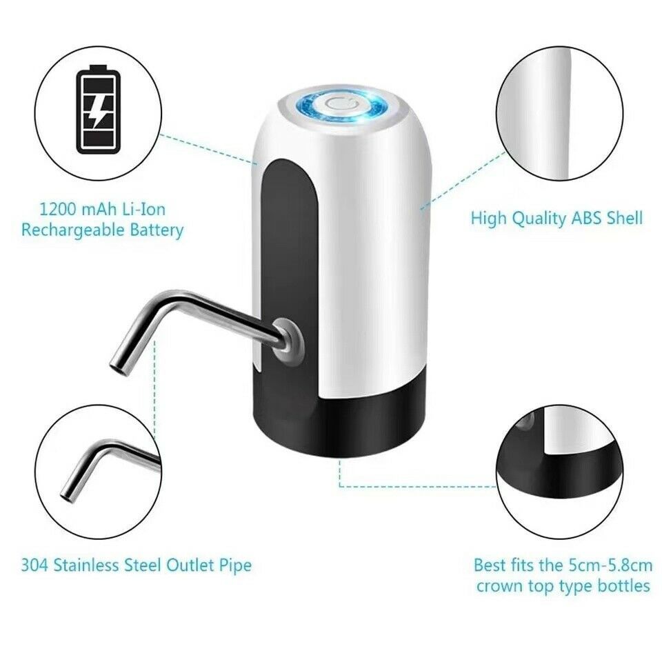 USB Electric Water Dispenser for 5-Gallon Bottles