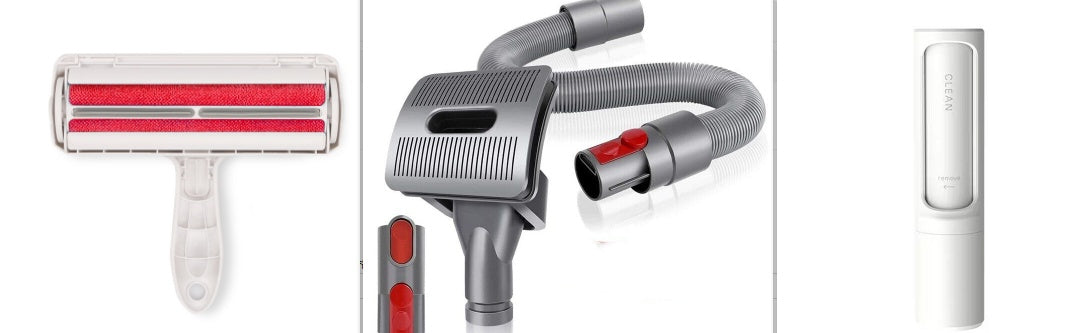 2-in-1 Reusable Pet Hair Remover Brush for Fur & Dust