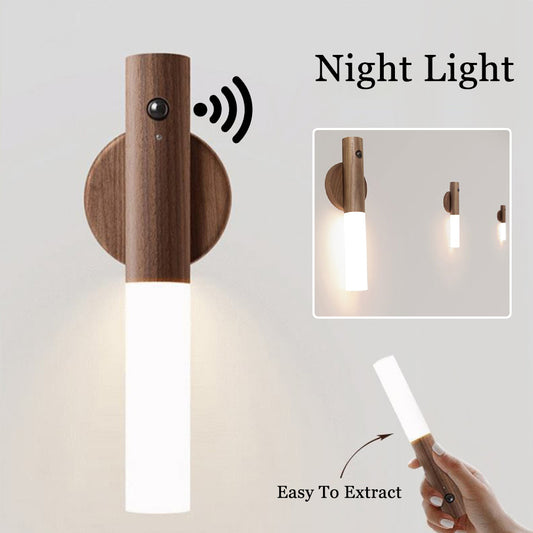 Auto LED USB Magnetic Wireless Motion Sensor Night Light