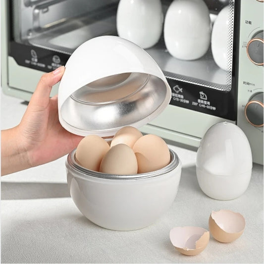 4-Egg Microwave Steamer for Quick Hard/Soft Boiled Cooking