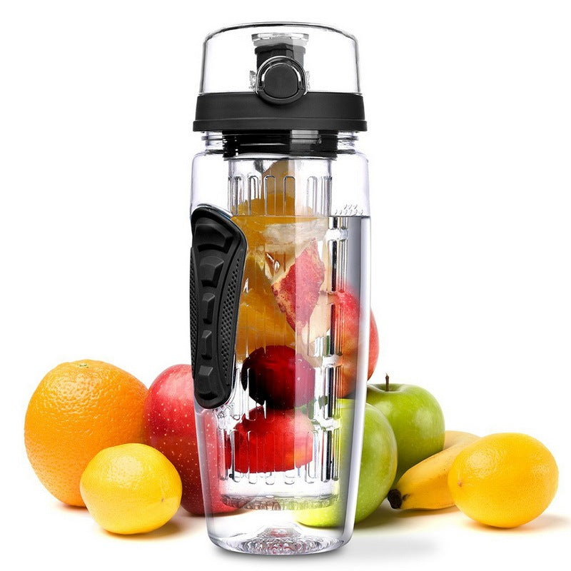 32Oz BPA-Free Fruit Infuser Water Bottle for Sports & Hydration