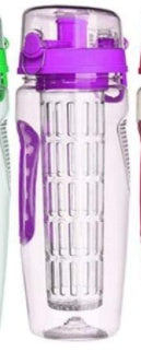 32Oz BPA-Free Fruit Infuser Water Bottle for Sports & Hydration