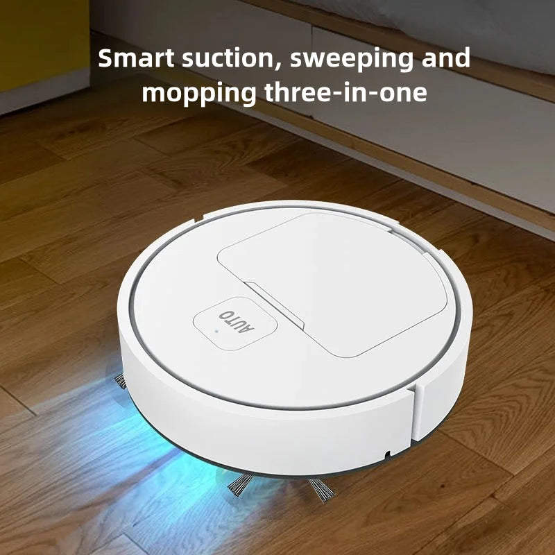 2024 Smart Robotic Vacuum Cleaner – Automatic Low-Noise Sweeper